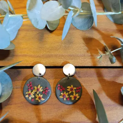 Amber Blossom Earrings Amber Blossom Earrings