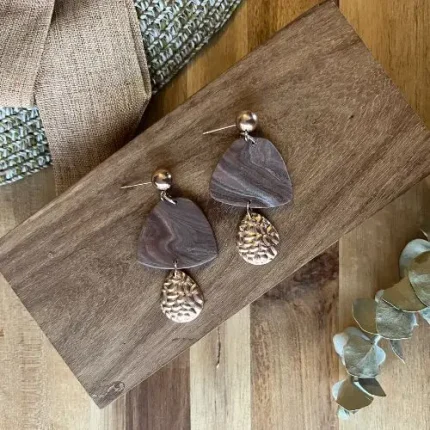 Dusty marble dangles