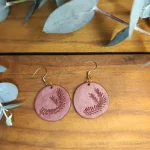 Ember Leaf Earrings