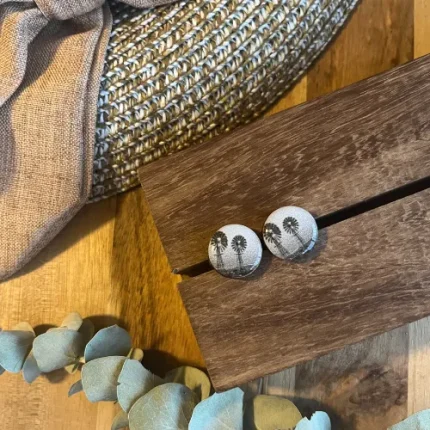 Grey Windmill Wooden Stud
