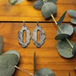 Slate Petal Earrings