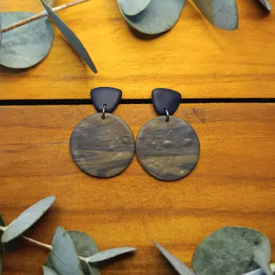 Midnight Hex Earrings Midnight Hex Earrings